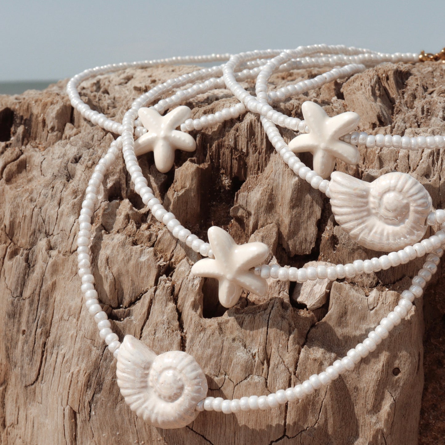 CRĂATION | Collier Escargot de mer