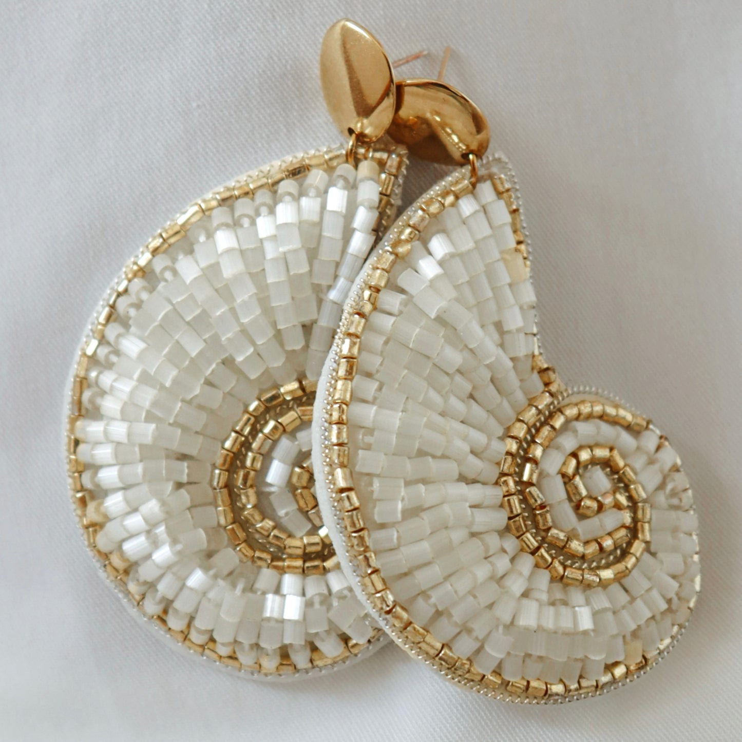 CRÉATION | Boucles d’oreilles Concha