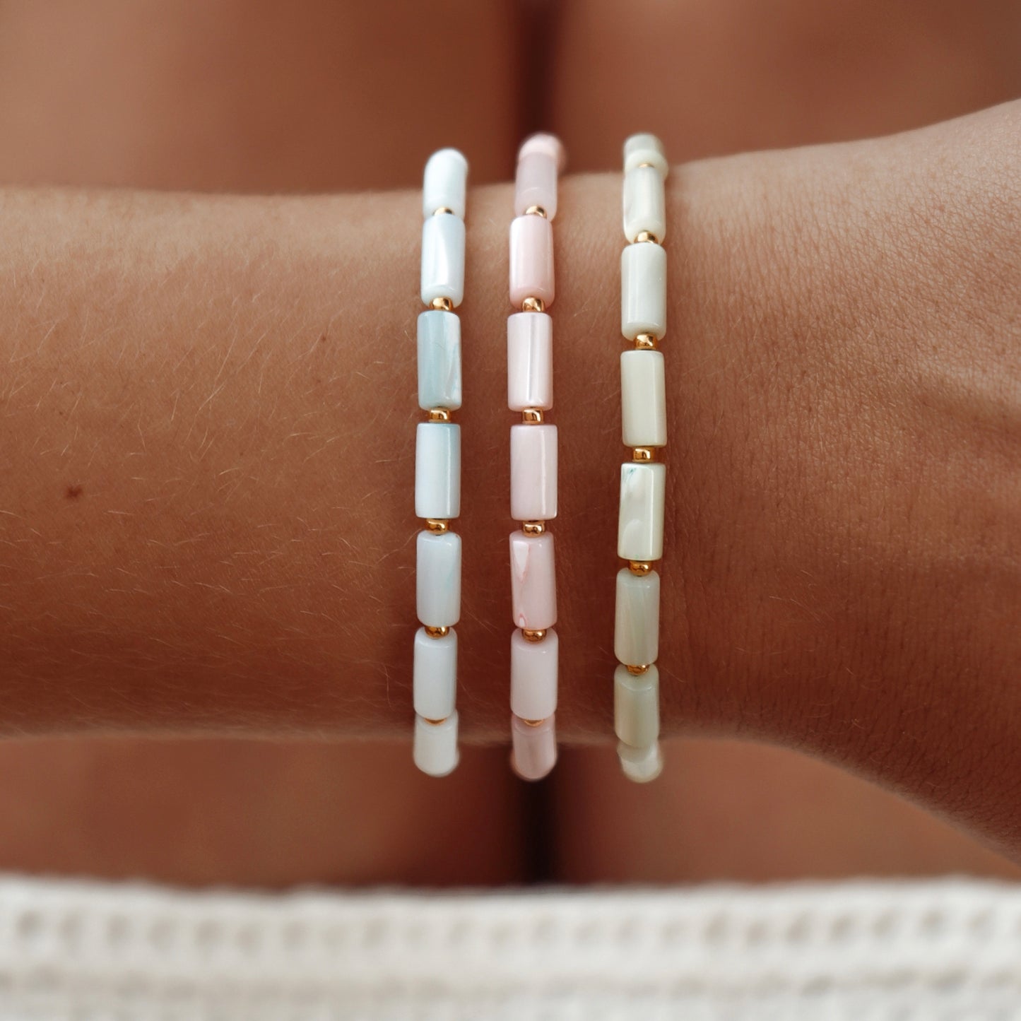 CRÉATION | Bracelet Nacre