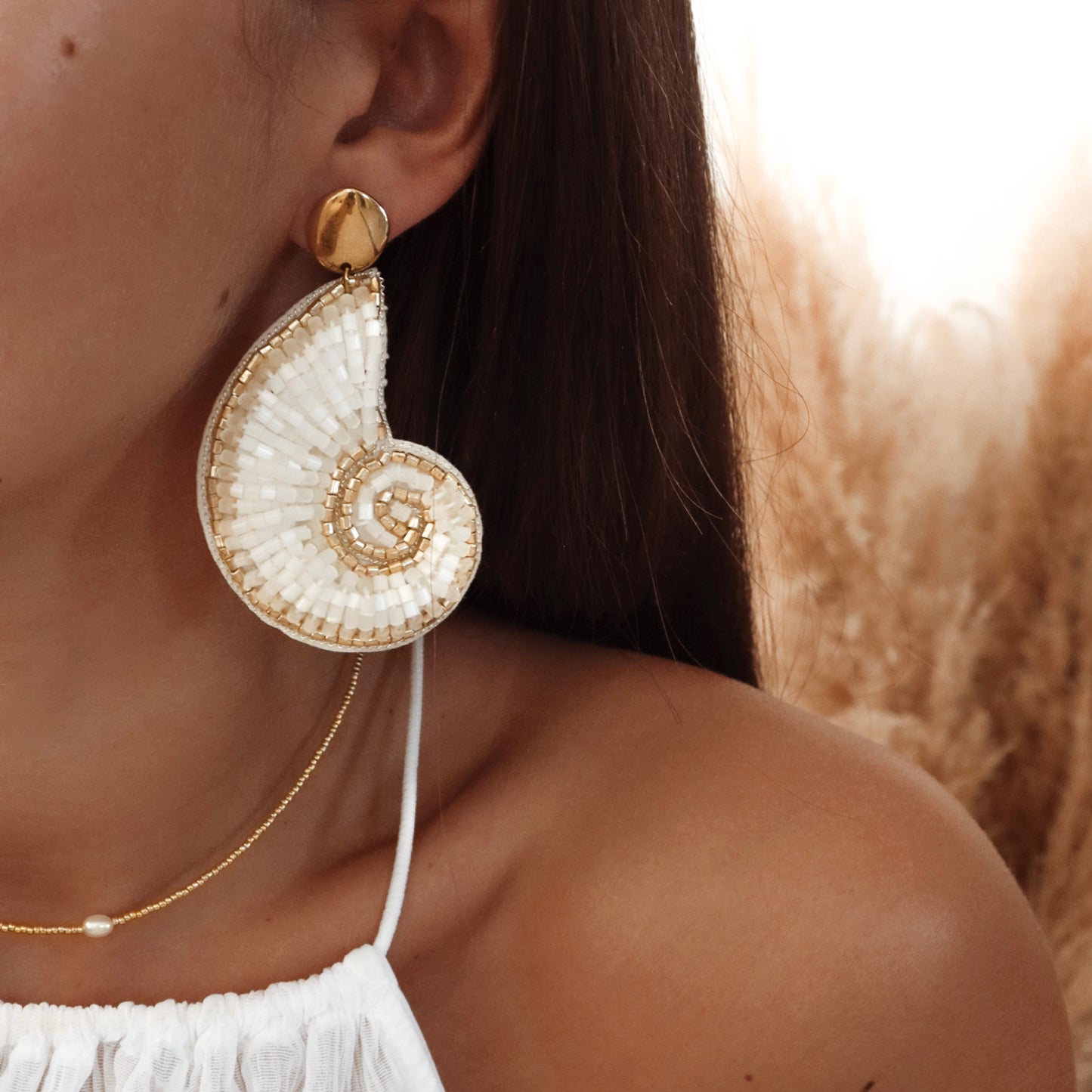 CRÉATION | Boucles d’oreilles Concha