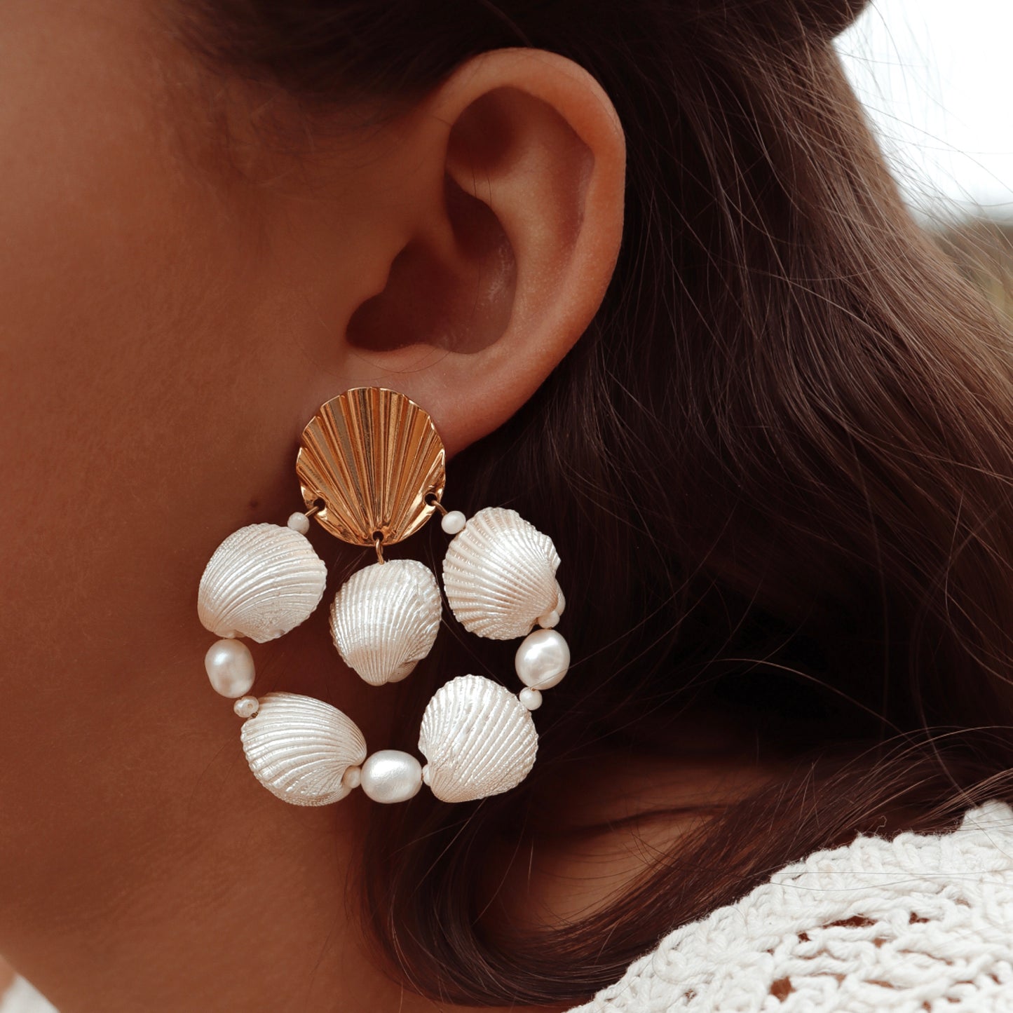 CRÉATION | Boucles d’oreilles Sea