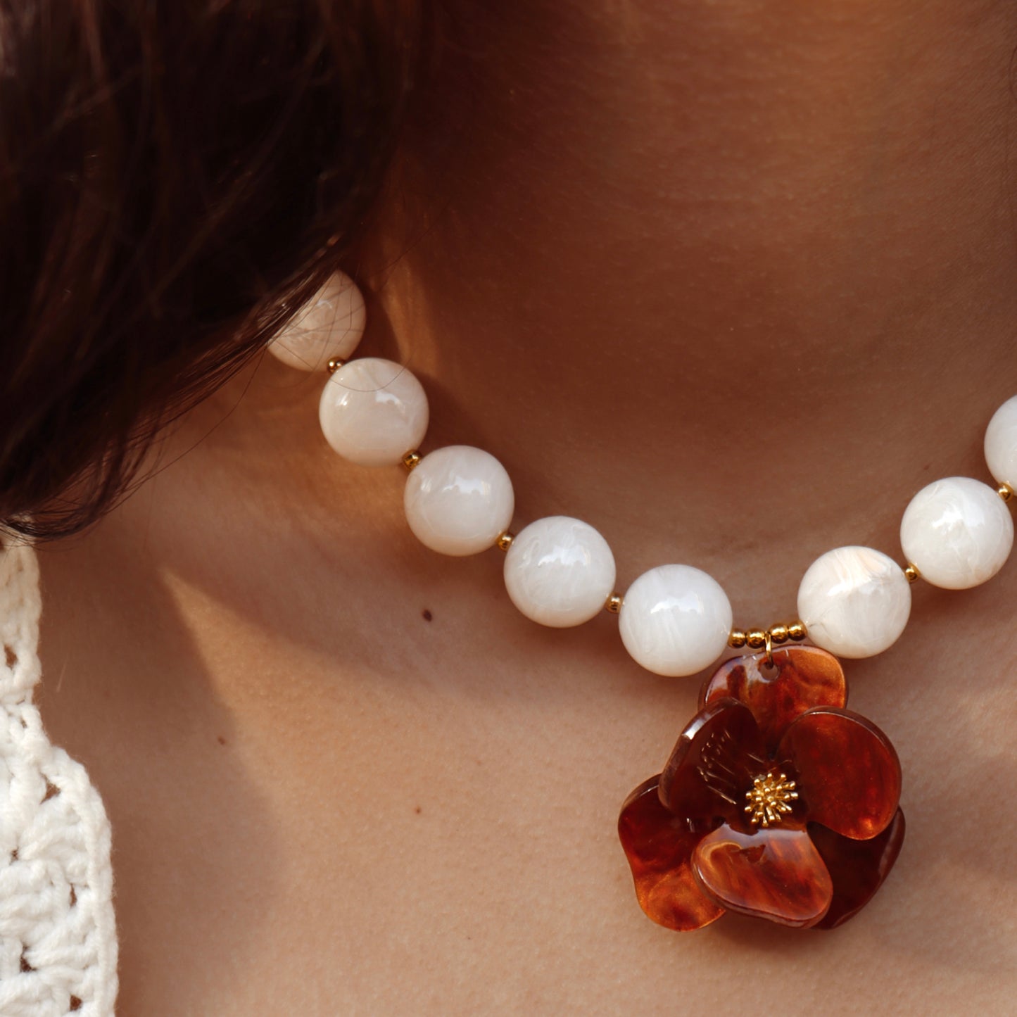CRÉATION | Collier Flores