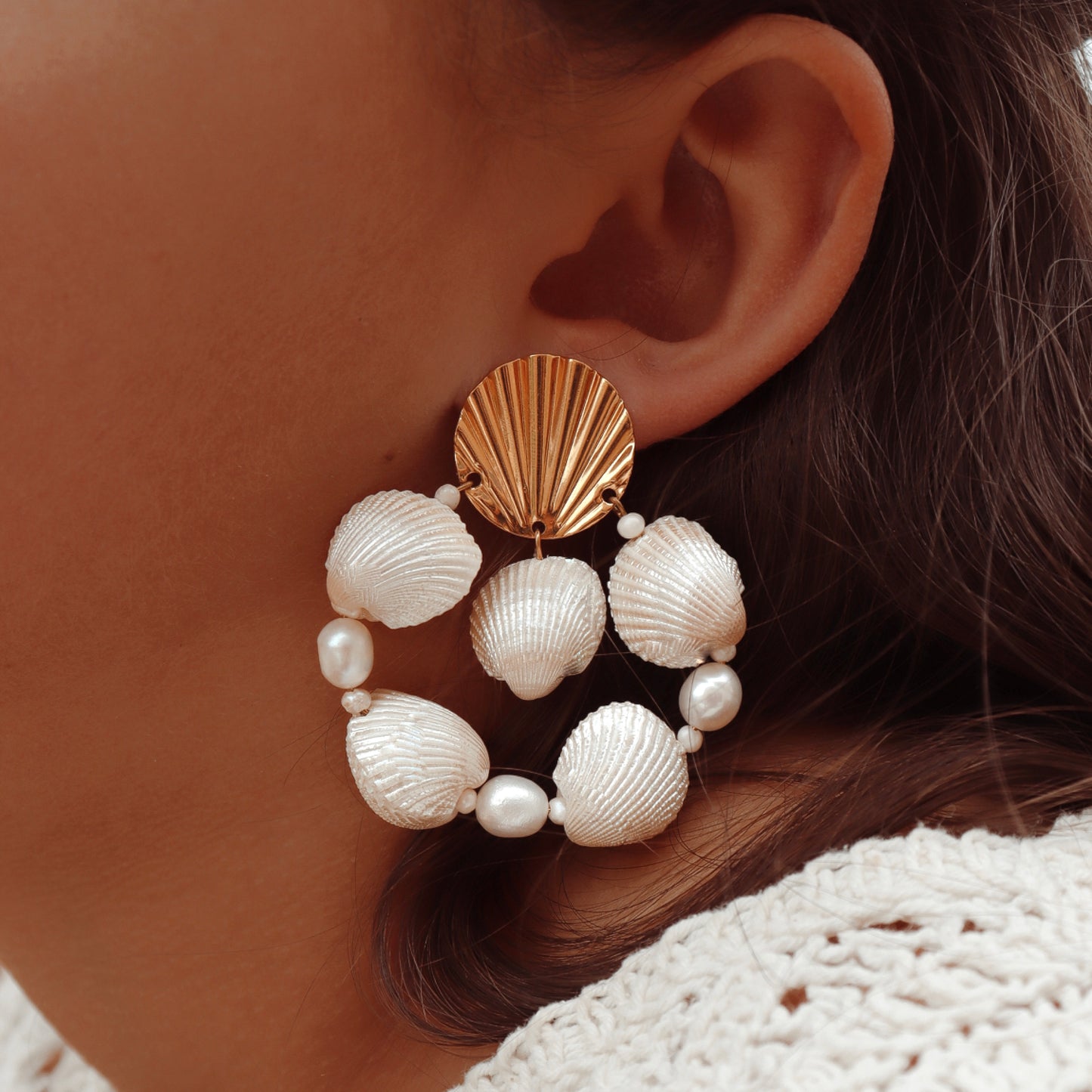 CRÉATION | Boucles d’oreilles Sea