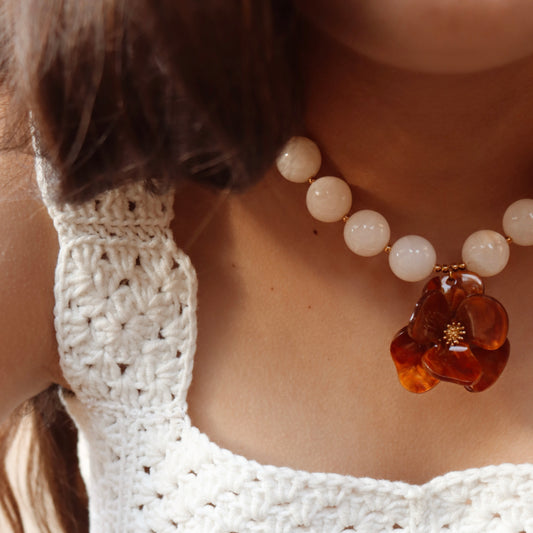 CRÉATION | Collier Flores