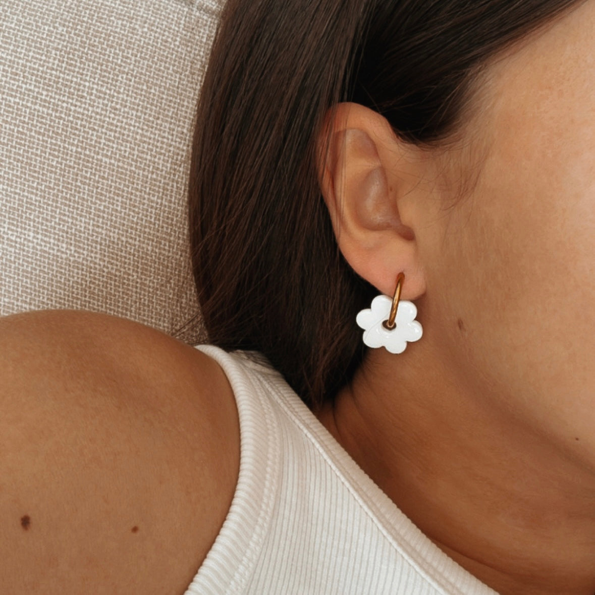 CRÉATION | Boucles d’oreilles Daisy