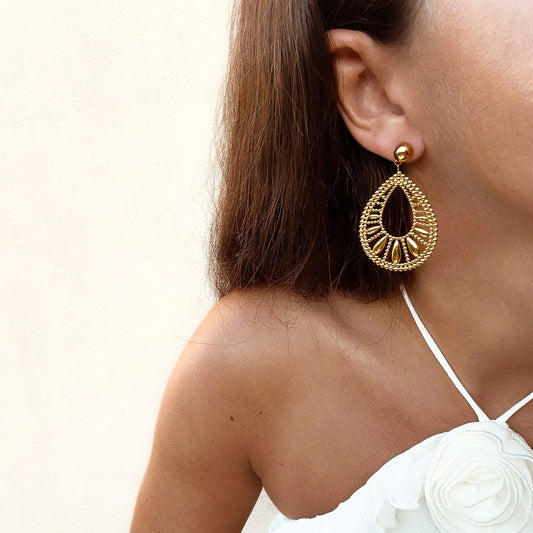 Boucles d’oreilles Santa
